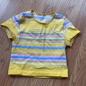 Soft, Stretchy, and Colorful Crop Top